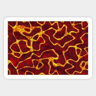 Lava Pattern Sticker